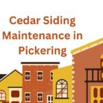Cedar Siding Maintenance in Pickering