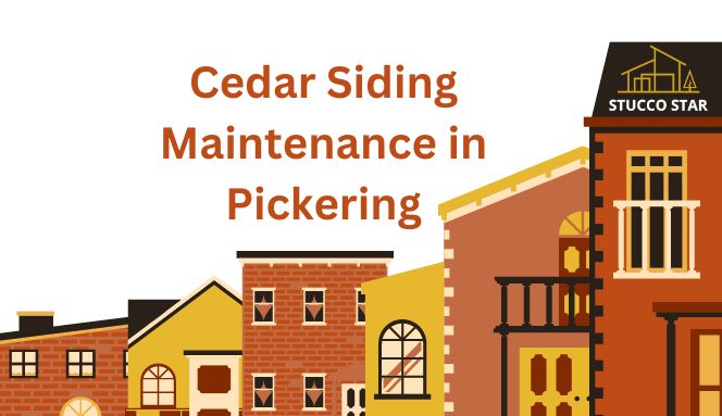 Cedar Siding Maintenance in Pickering