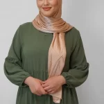 Satin Pleated Hijab