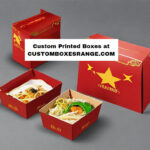 Printed Chinese Food Boxes