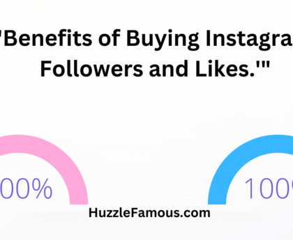 Benefits of Buying Instagram Followers and Likes.