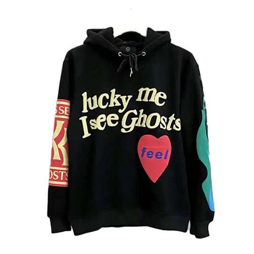 lucky me i see ghost hoodie