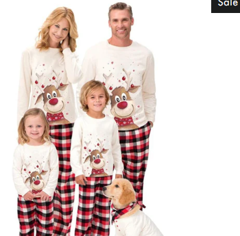 matching family pyjamas